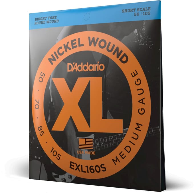 D'Addario EXL160S Medium 50-105 050 bassnarenset