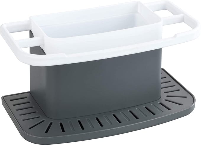 Wenko Spoelbakorganizer Cosmo 21 X 11 Cm Pp Grijs/wit 3-delig