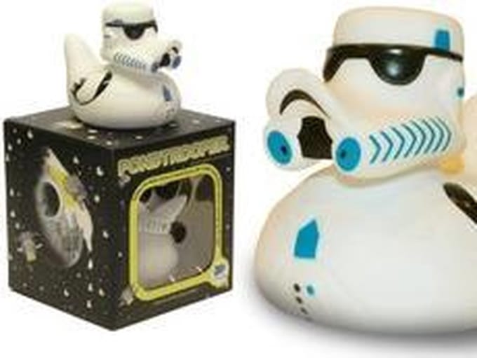 Locomocean Star Wars Pond Duck - Lichtgevende badeend met LED's - 10 cm