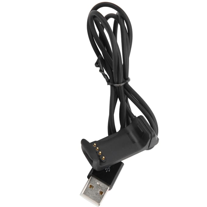 Lader Adapter USB Draagbare Horloge Oplaadkabel Oplaadclip voor Garmin Vivoactive HR black