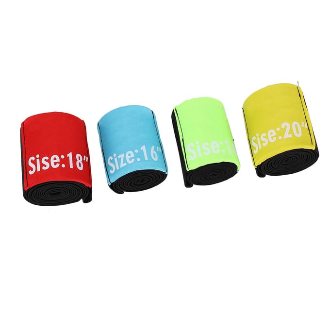 4 stuks Drum Bekken Demper Cirkel Ring Polyestervezel Oefen Demper voor Drummer black