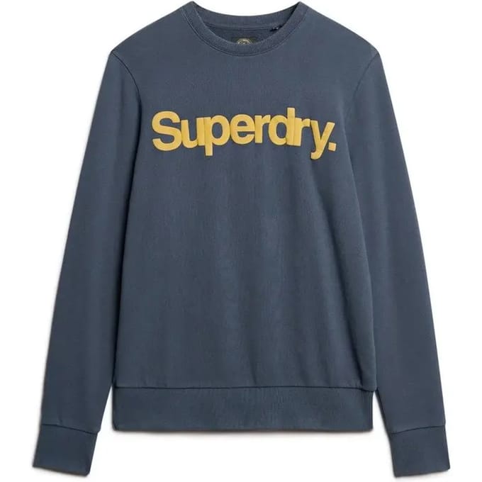 Superdry CLASSIC CORE LOGO SWEATSHIRT Heren Trui - Maat S