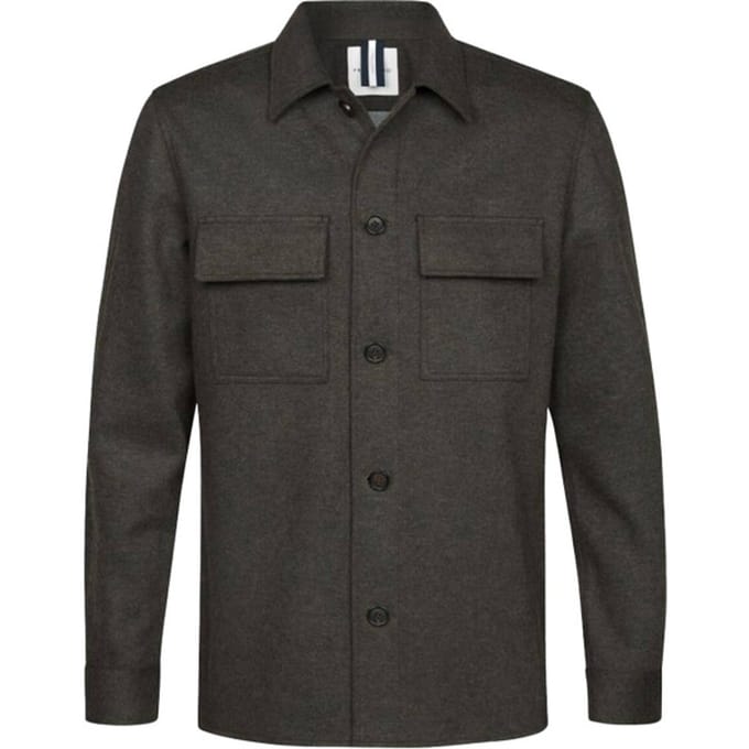 bruin overshirt Profuomo Cutaway Brown