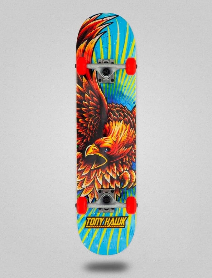 lordofbrands Tony Hawk SS 180 Complete Golden Hawk Multi 7.75 Skateboard