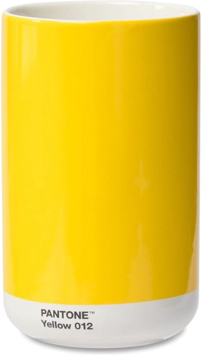 Copenhagen Design - Pot Multifunctioneel 1 Liter - Yellow 012 - Porselein - Geel