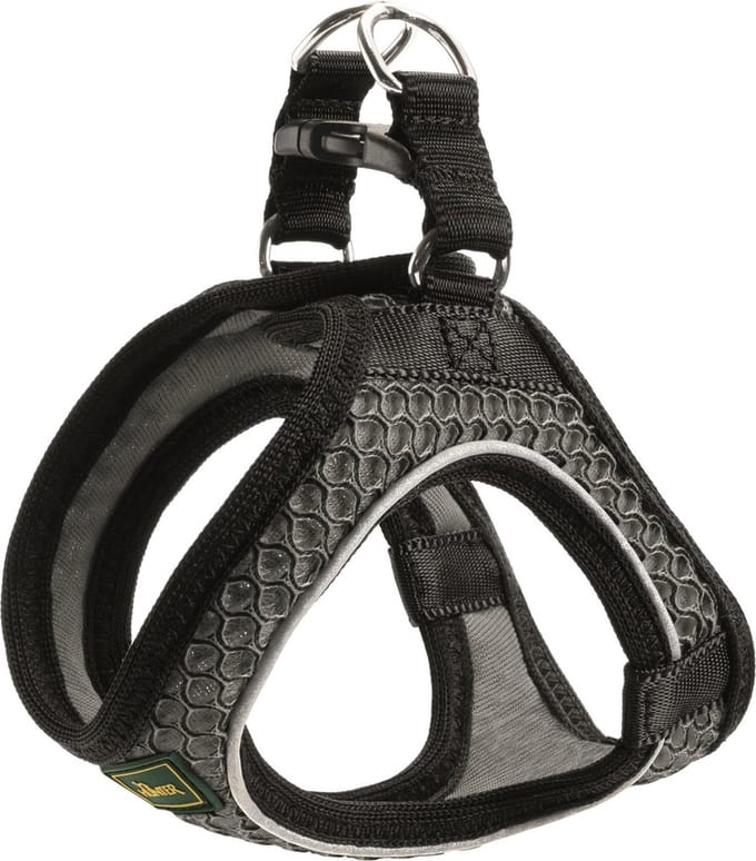 Hunter Harnas Hilo Comfort Antraciet - Hondenharnas - M 55-60/58-65 Cm