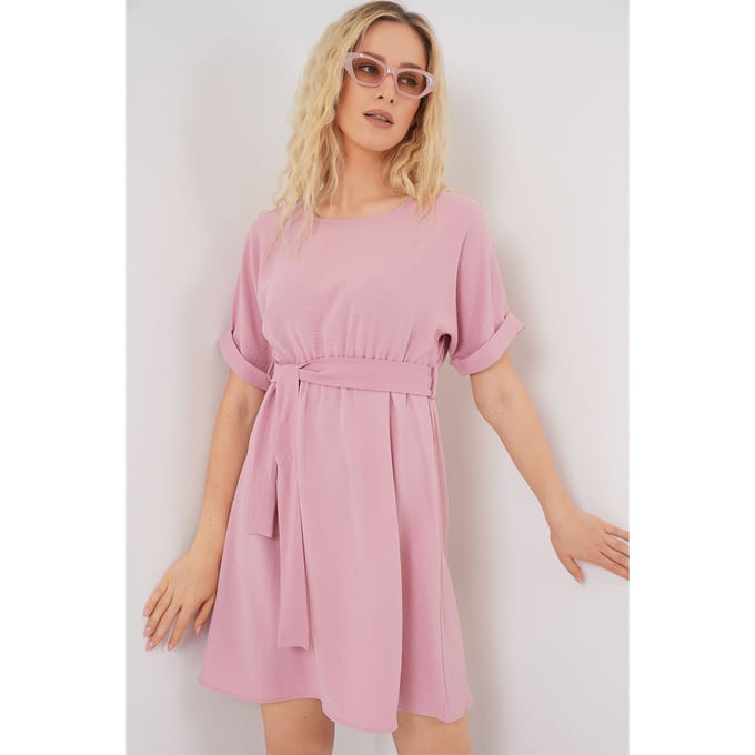 Mini-jurk met Strik