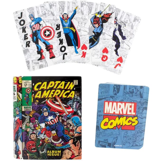 Paladone Marvel Speelkaarten-Comic Book Heroes (Diversen) Nieuw