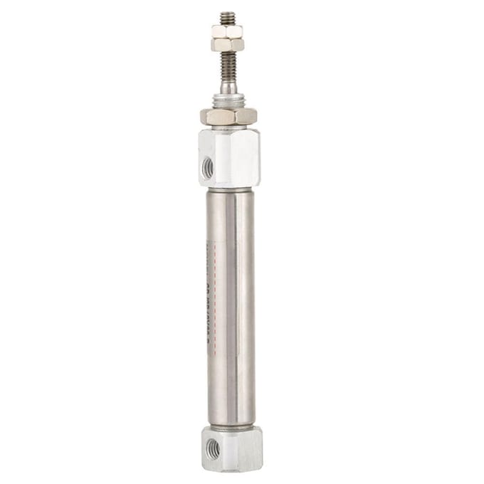 CDJ2B10 30B Diameter 10mm Slag 30mm Dubbelwerkende Roestvrij Staal Pneumatische Luchtcilinder