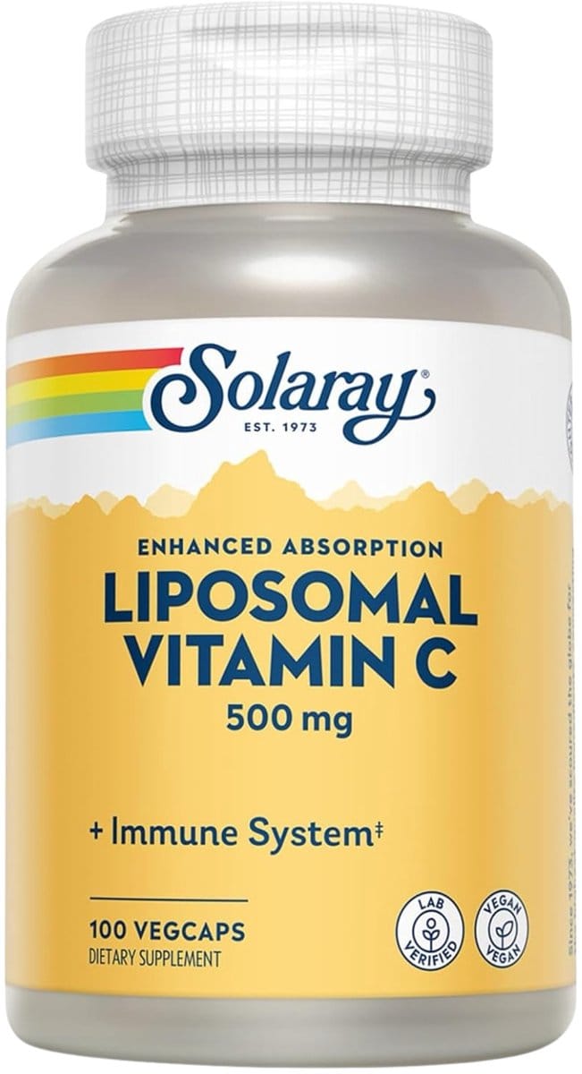 Solaray Vitamine C Liposomaal 500 mg - 100 capsules