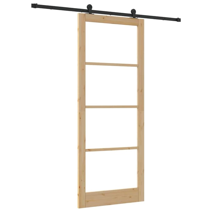 vidaXL - Schuifdeur - ORKDAL - Naturel - 93 - x - 232 - cm