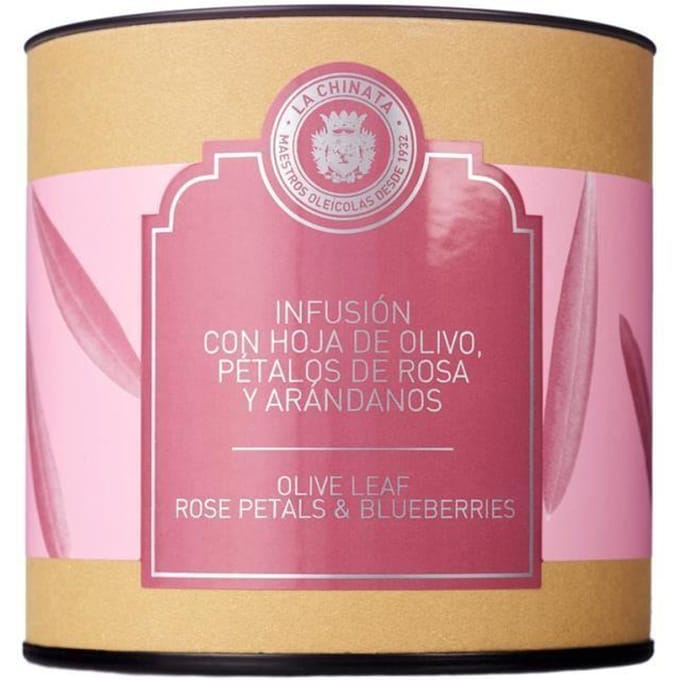 Infusion Feuille d'Olivier 'Pétales de Rose & Myrtilles' - La Chinata