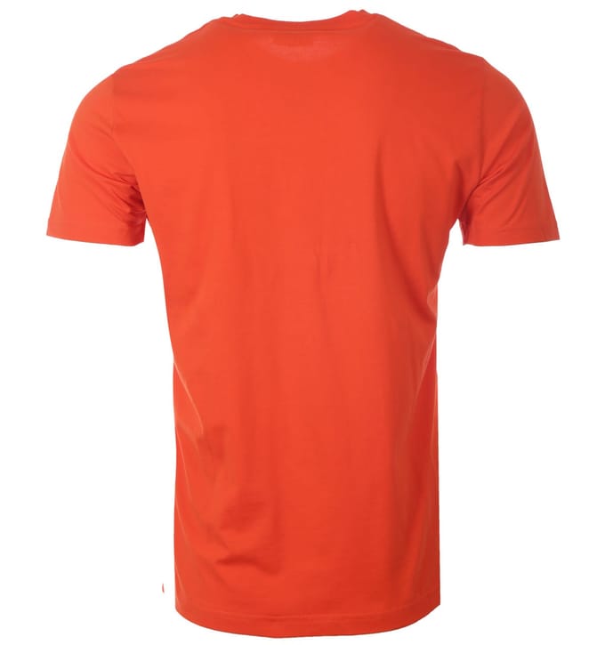 Diesel Power Station-logo Pittig oranje T-shirt