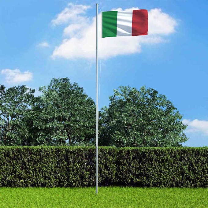 vidaXL - Vlag - Italië - 90x150 - cm