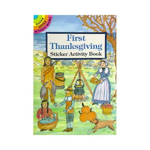 First Thanksgiving Sticker Activity Book - Van Rynbach, Iris