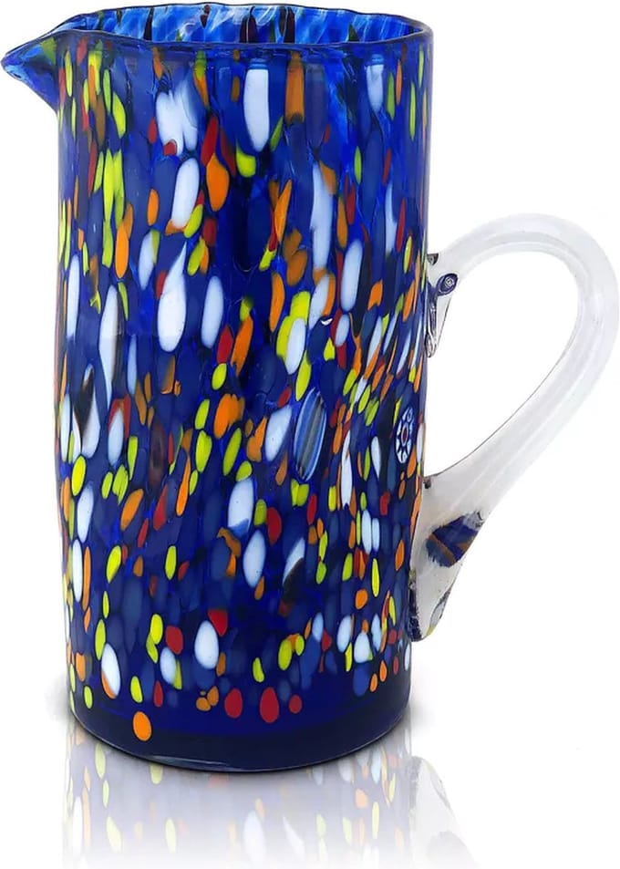 Mazzega Art & Design Karaf 1l classic blauw