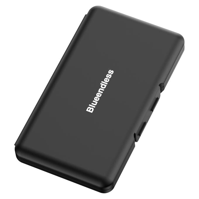 4-Sleuf M.2 SSD Case Opbergcase 2280 SSD Behuizing Tas voor SSD Case SATA NVme Harde Schijf Doos voor SSD Schokbestendig Draagbare Doos zwart