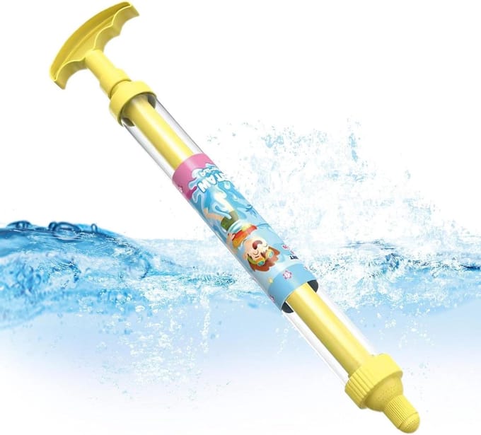 Waterverspreider - Watersproeier - Buiten spelen - Snel opladen - 200 ml - Geel