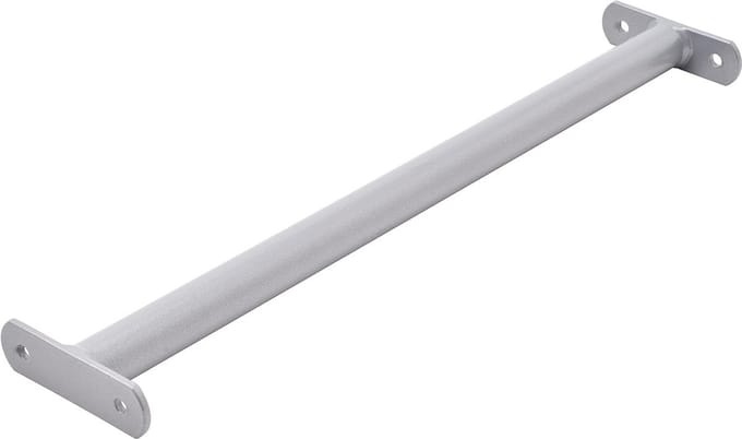 Robuuste Metalen Turnstang / Gymstang - 90 cm - Grijs
