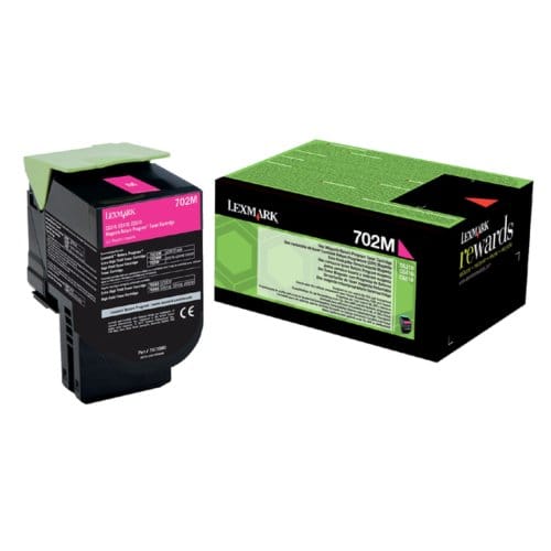 Tonercartridge lexmark 70c20m0 prebate rood