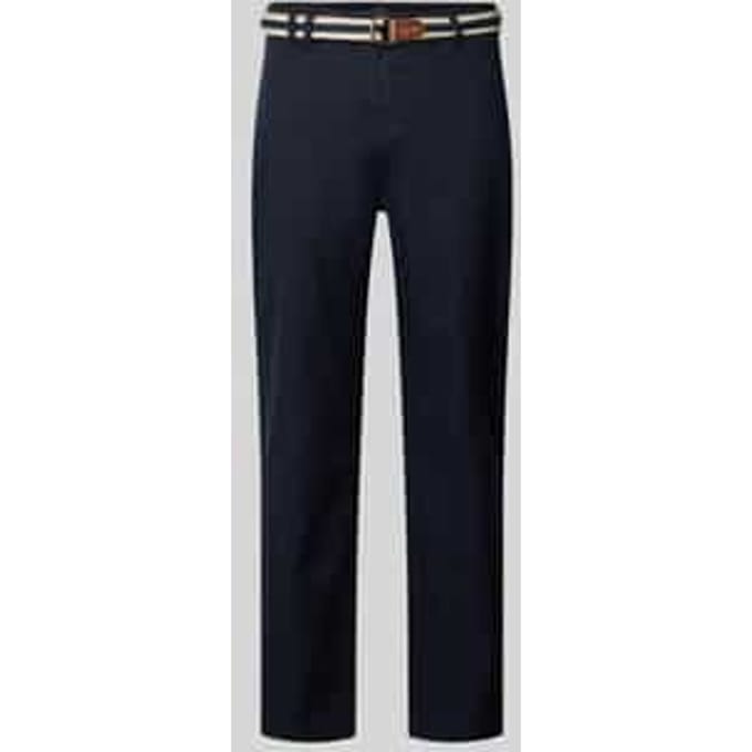 Chino met riem en steekzakken model 'WARREN'