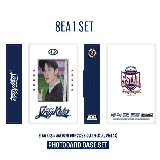 Stray Kids FOTOKAARTENSET gray