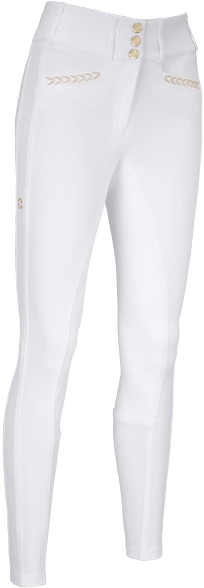 Pikeur Rijbroek New Candela Strass White - 38