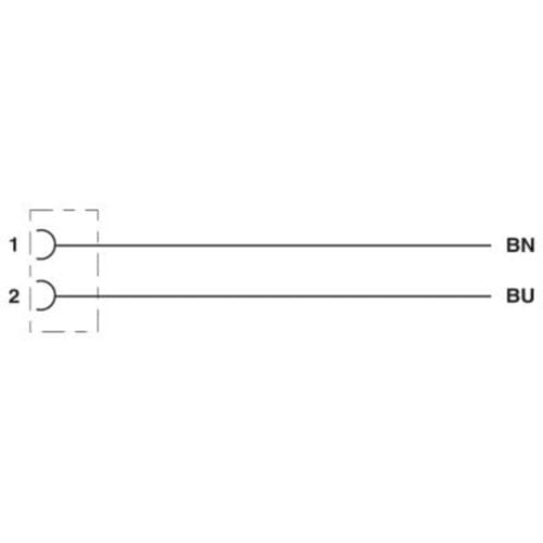Phoenix Contact 1410748 Sensor/actuator connector, geassembleerd Aantal polen (sensoren): 2 1.50 m 1 stuk(s) Piece