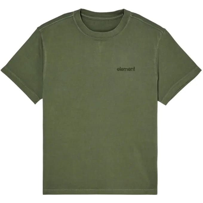 Element Lowcase Pigment T-shirt Met Korte Mouwen Groen 14 Years Jongen