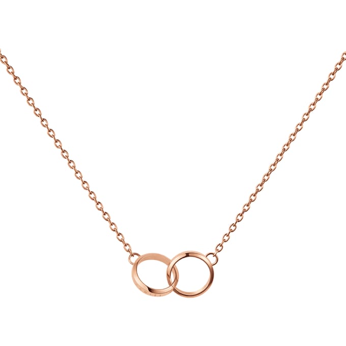 Daniel Wellington DW Elan Unity Necklace One Size Rose Gold