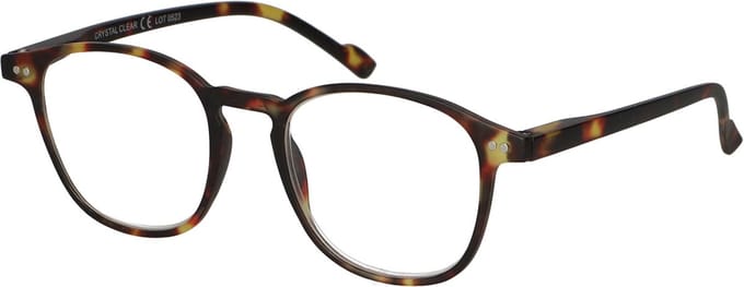 Spectrum Leesbril Ultra Flat in Case Havana 1.00