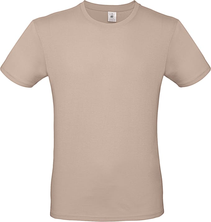 Classic E150 T-shirt B&C Collectie Millenial Pink/Roze Maat M