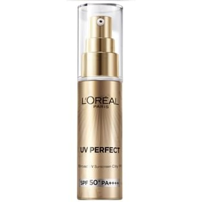 L'OREAL PARIS - UV Perfect Broad UV Sunscreen City Resist SPF 50+ PA++++ 30ml