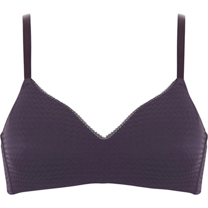 Livera Co Bra Wf Bibi Zigzag Fatal Violet Taglia: B65 | Reggiseni Outlet | Donna | Viola