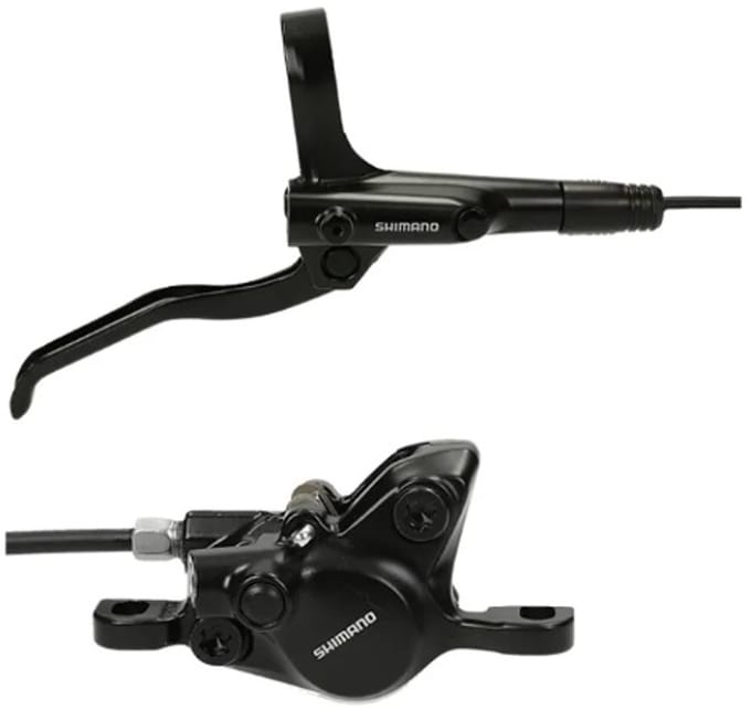 Shimano mt-200 hydraulische remset disc Rechts achter 1700mm zwart