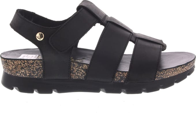 Panama Jack Sammy Sandalen - Dames - Zwart - Maat 38