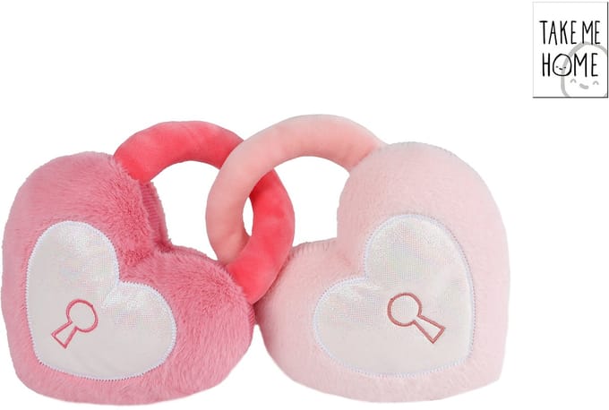 Take Me Home knuffel harten pluche 16cm valentijn cadeau.