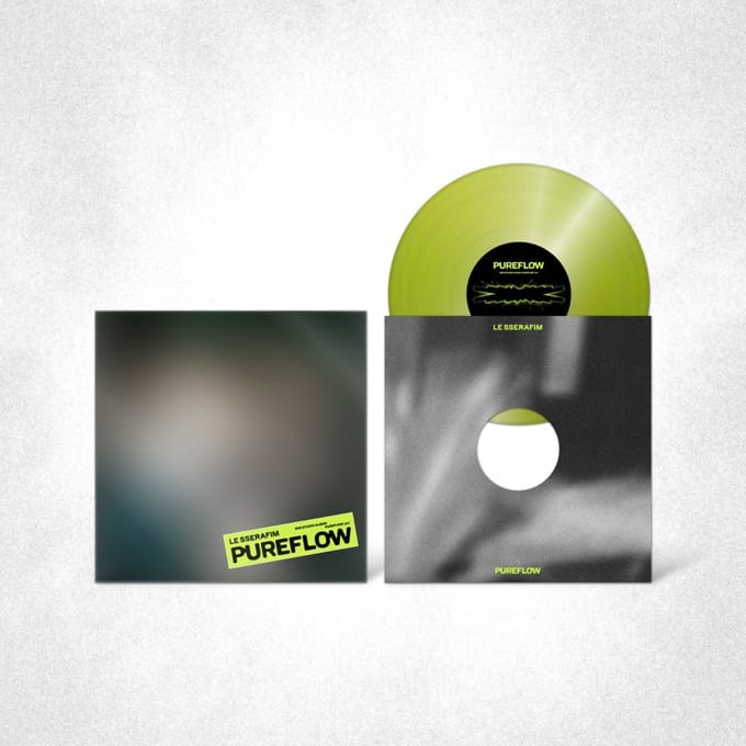 Le Sserafim - 2nd Studio Album 'Pureflow' Pt.1 (LP) (Coloured Vinyl)