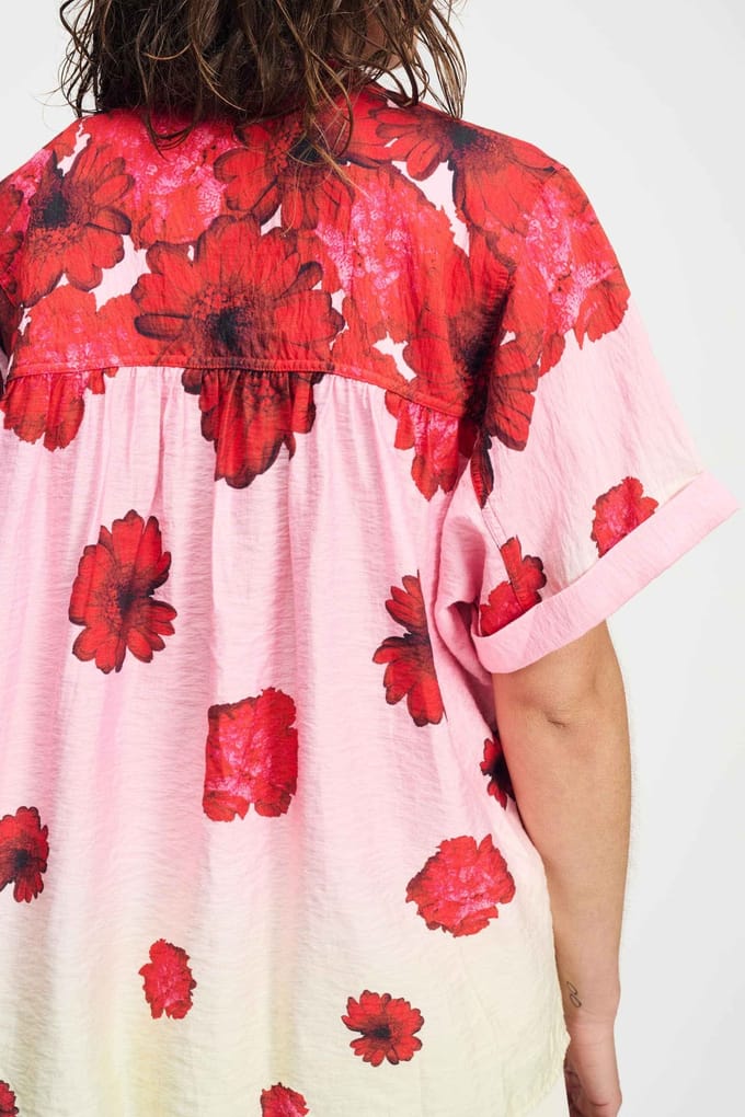 POM Amsterdam Blouse - Flower Bouquet Größe: 36 | Blusen Outlet | Damen