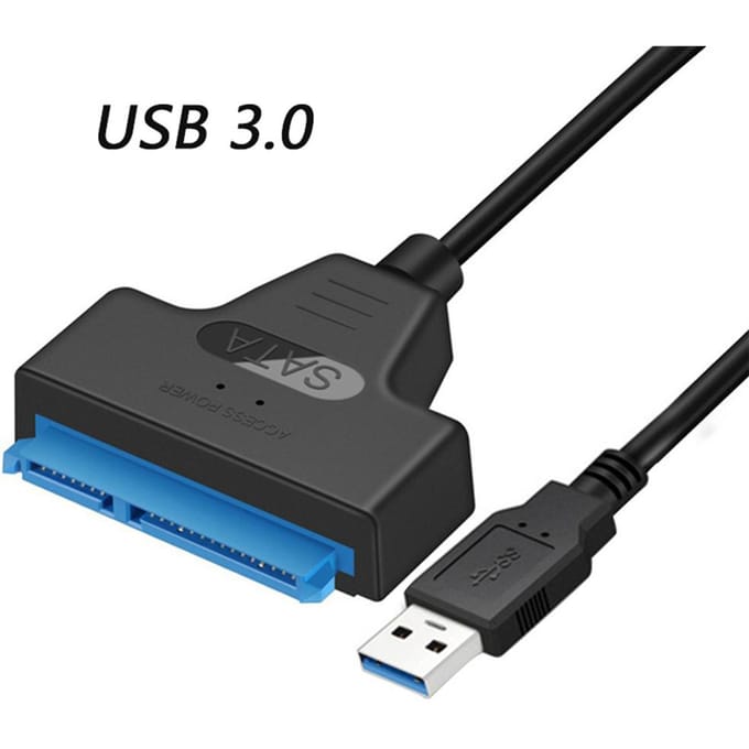 USB 3.0 naar SATA 22-pins harde schijf adapterkabel SATA naar USB 2.0 Type C converter Externe 2,5 inch HDD SSD harde schijf stuurprogramma Dataoverdrachtadapter USB 3.0