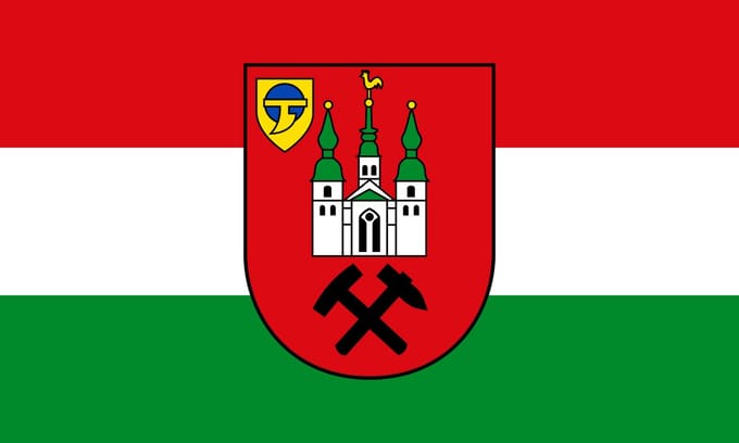 Vlag Kamp-Lintfort 100x150cm