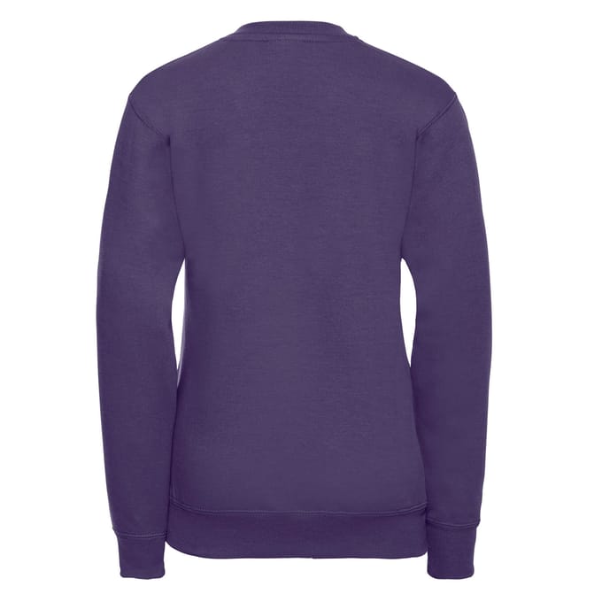 Russell Collection Sweatshirt met V-hals voor kinderen/Kinderen (Paars)