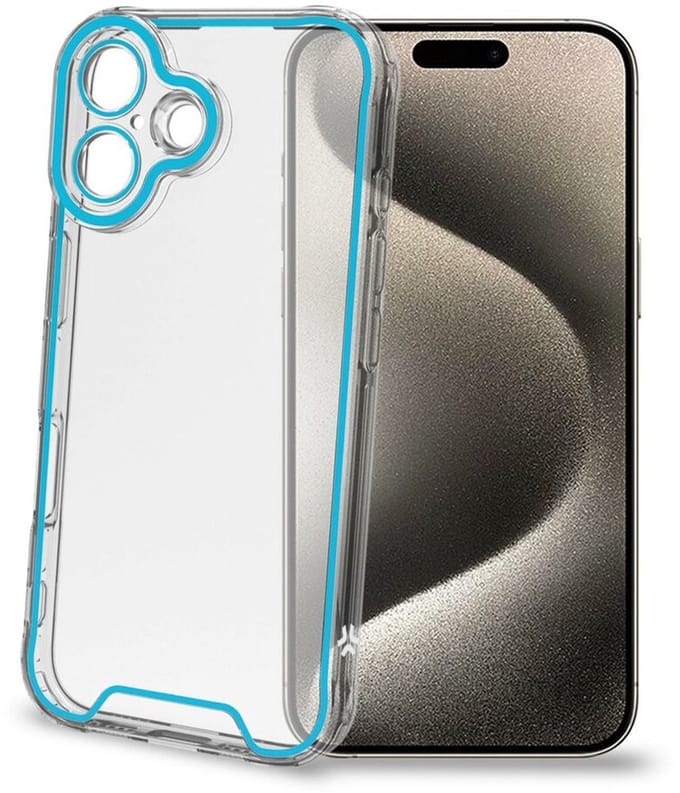 Telefoonhoes Celly IPHONE 16 Transparant