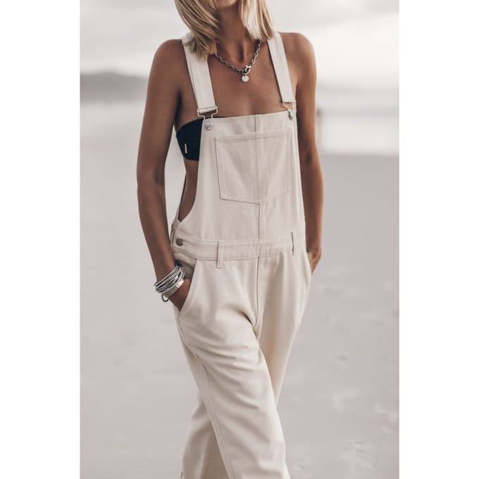 Mikuta The White Dungarees White Taglia: M | Tute Outlet | Donna | Bianco
