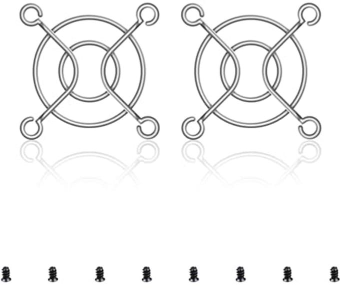 40mm Ventilatierooster voor Ventilatoren - 2 Stuks