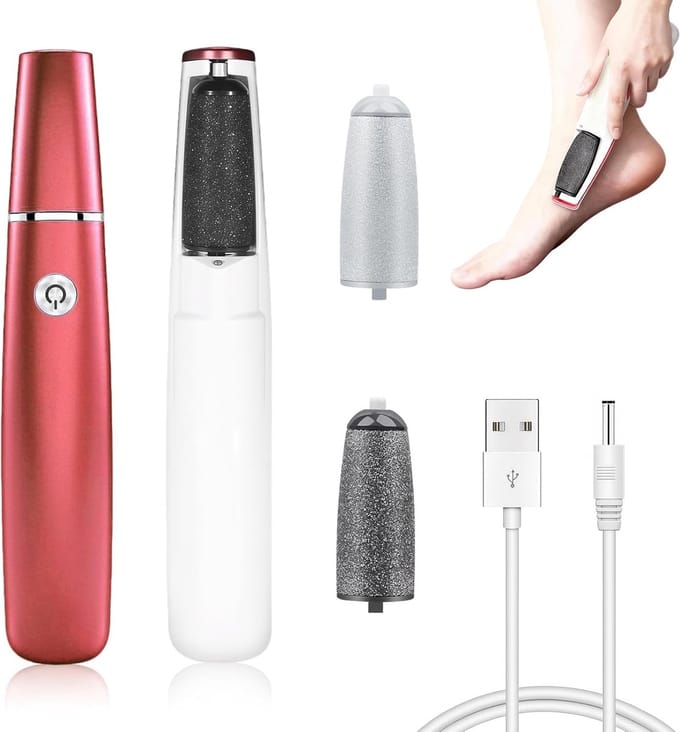 Elektrische Eeltverwijderaar - Pedicureset Electrisch - Voetvijl - glad resultaat