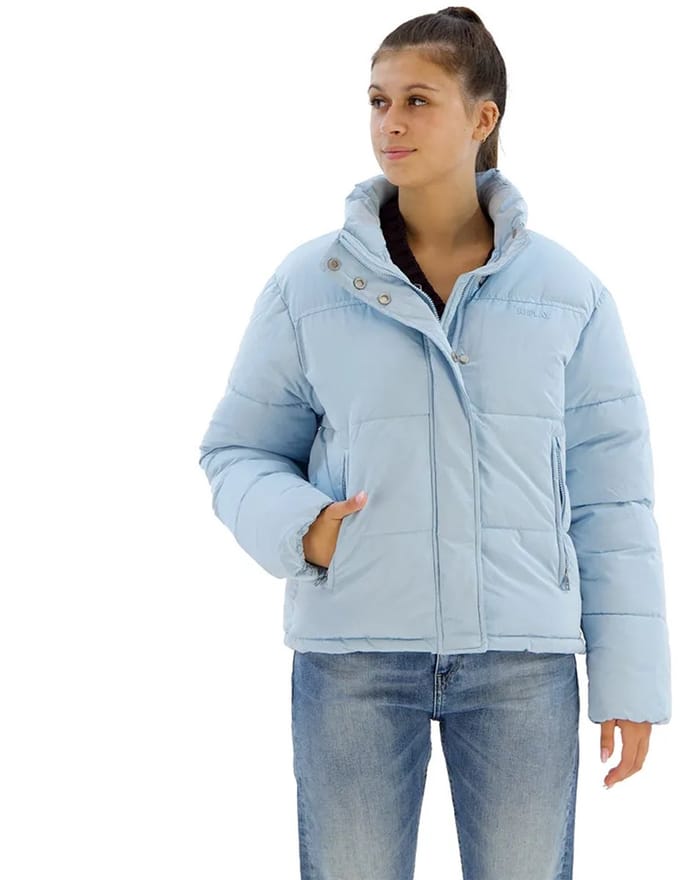 Replay W7808a.000.84466 Puffer Jas Blauw M Vrouw