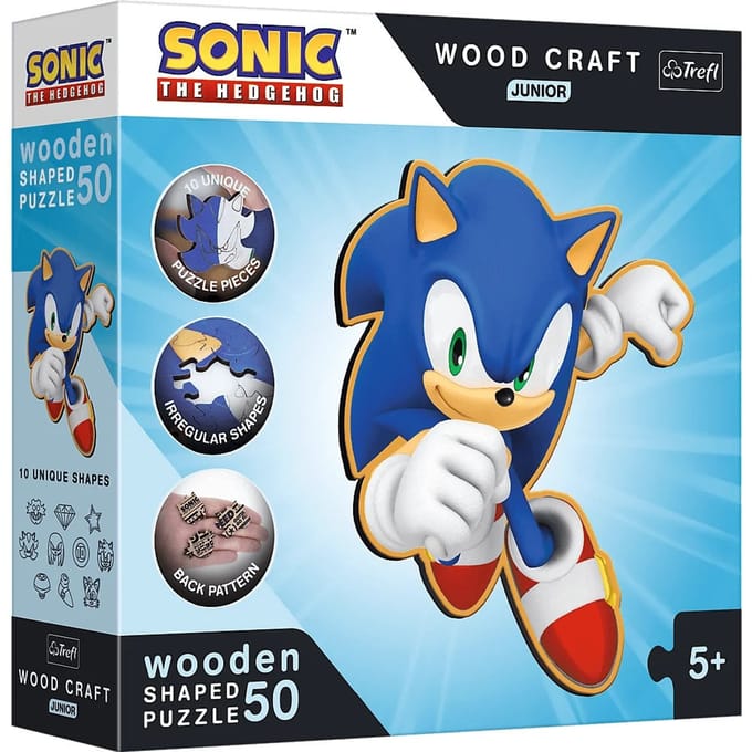 Sonic houten puzzel - junior