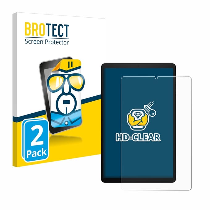 BROTECT - Screenprotector voor Acer Iconia Tab A10 10.1" - Folie Beschermfolie transparant 2 Stuks