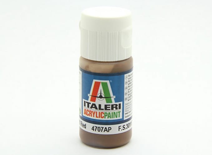 Italeri 4707ap - Flat Earth Red - Modelbouwverf Acryl